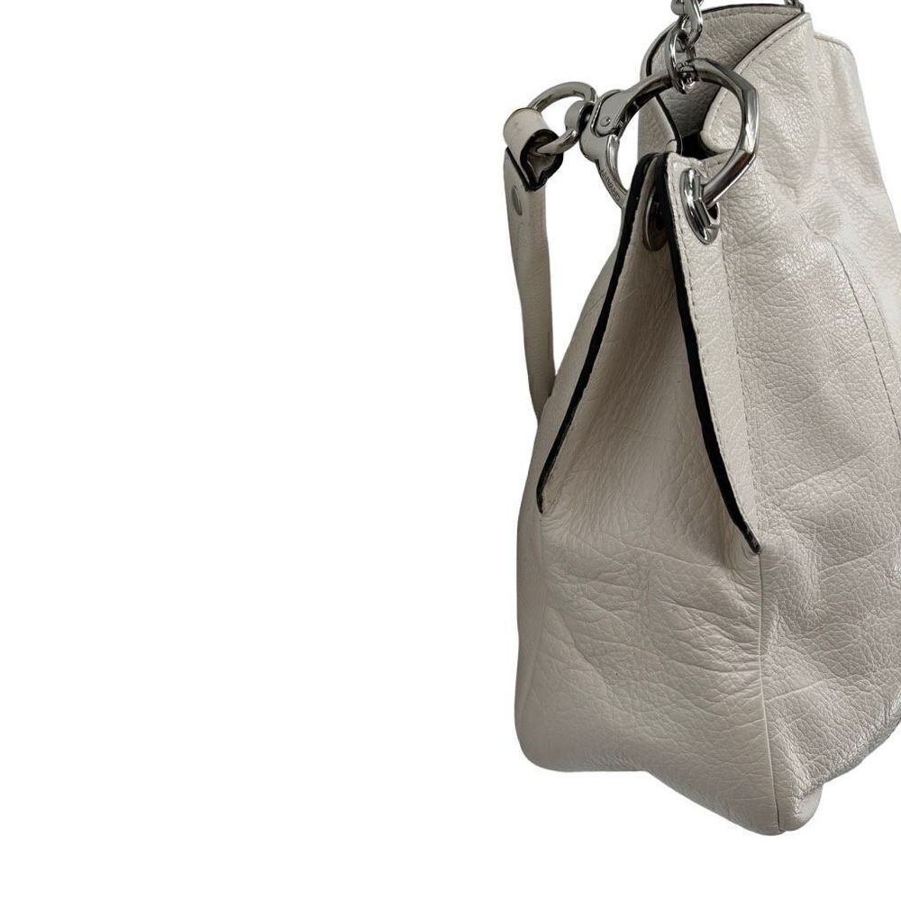 orYANY Danielle Italian Leather Convertible Shoulder/Crossbody Bag Creamy White - Picture 4 of 12